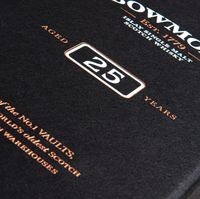 Bowmore Whisky Packaging